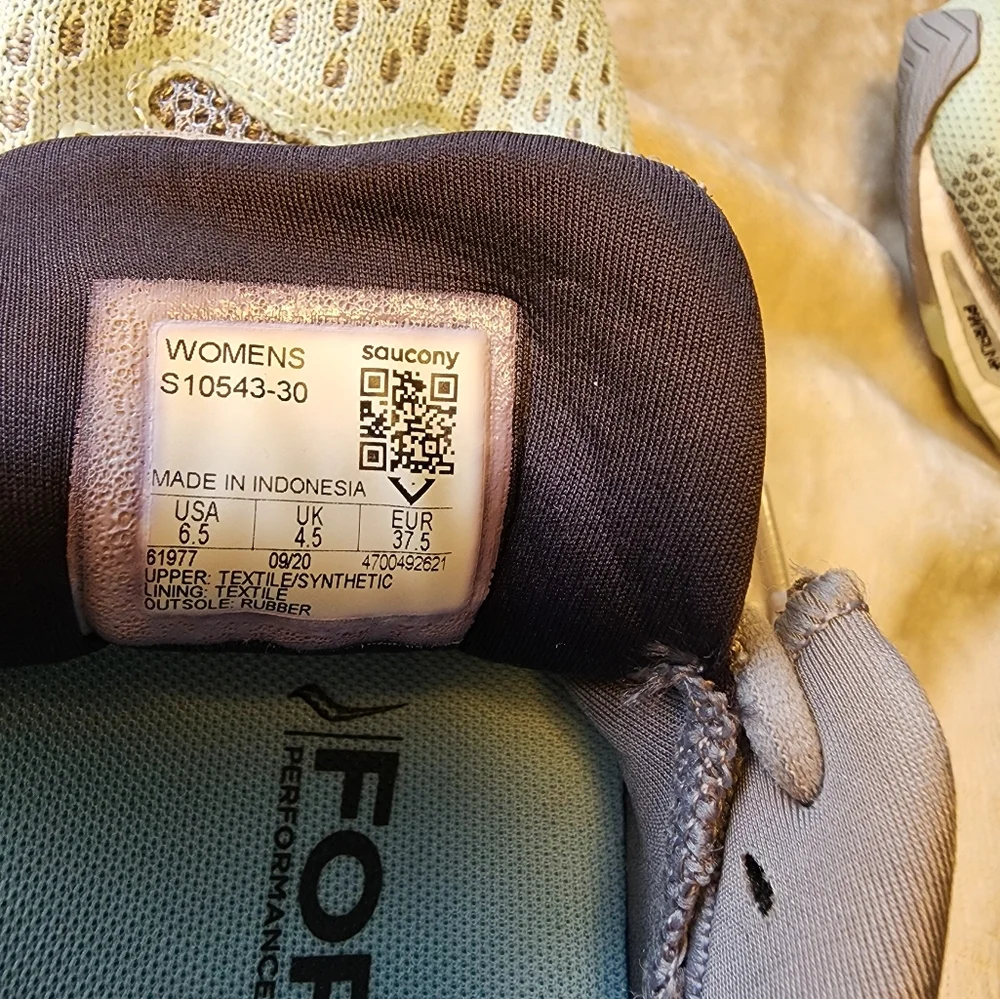 Saucony Mint Green Athletic Sneakers - Picture 8 of 11